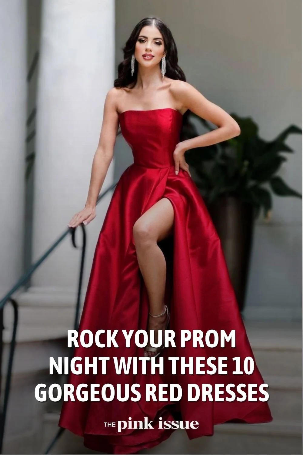 10 Gorgeous Red Prom Dresses Pinterest