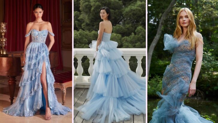 10 Perfect Blue Dress Idea For Brilliant Prom Night