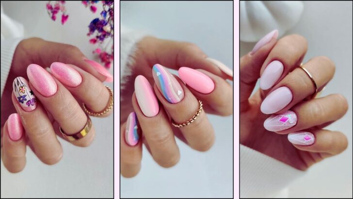 These 20 Cute Pink Nail Ideas Will Give You Major Heart Eyes