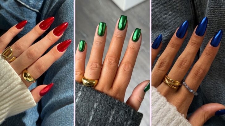 20 Shiny and Fabulous Chrome Nail Looks You Need to Try