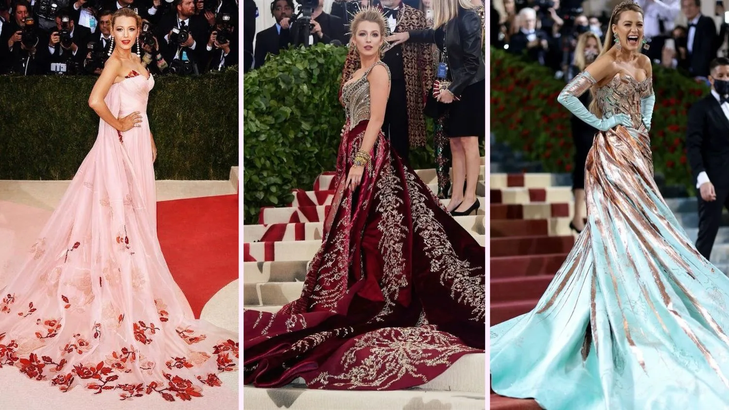 blake lively met gala looks