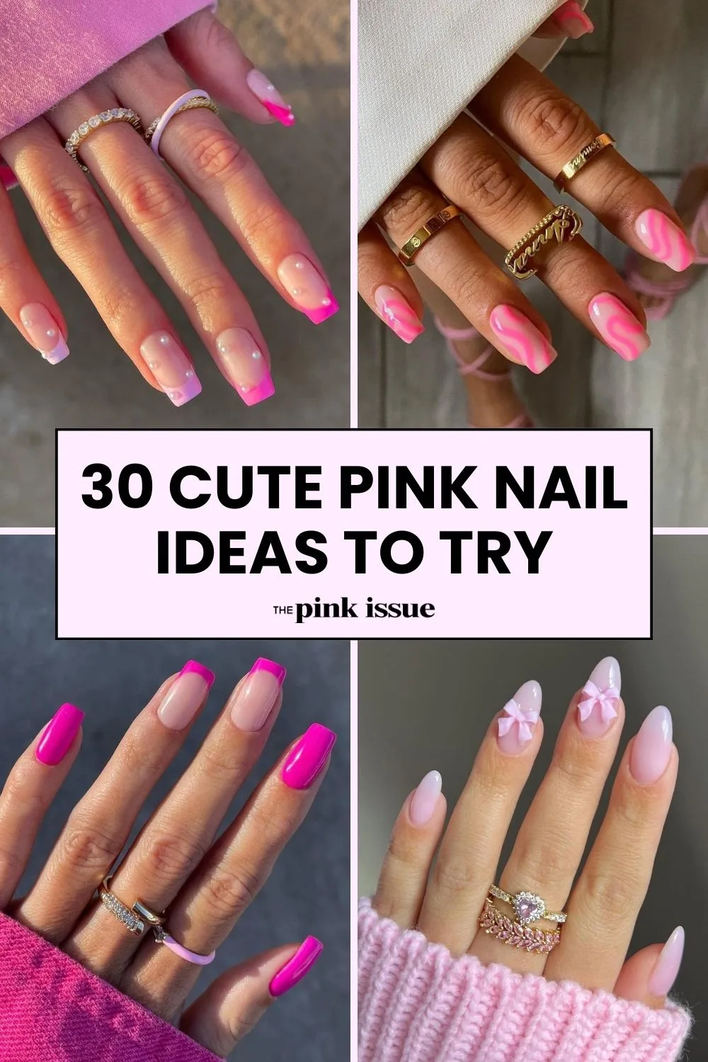 Cute pink nail designs pinterest