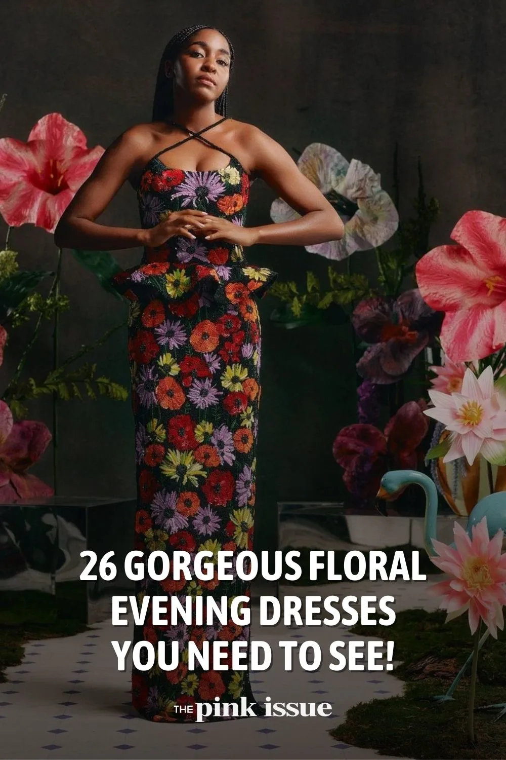 26 Gorgeous Floral Evening Dresses You Need to See