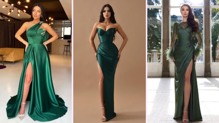 Make Your Prom Night Memorable With This 10 Green Dress Ideas