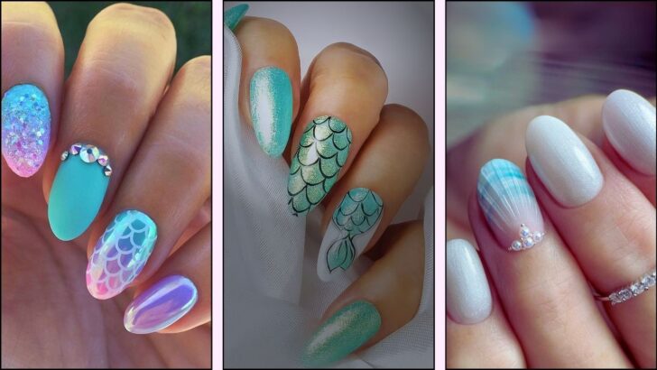 Make a Splash with These 17 Mermaid-Inspired Nails!