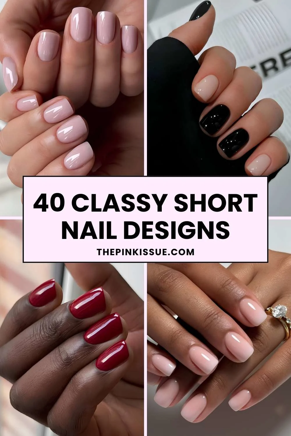 Short nail designs Pinterest