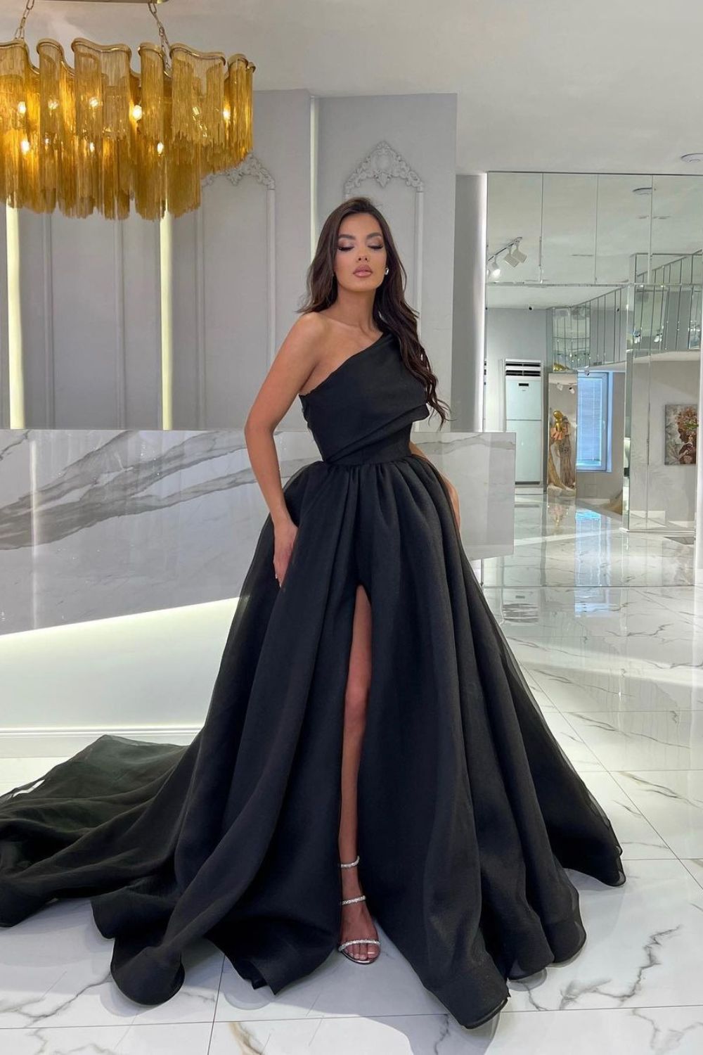 black bal dress