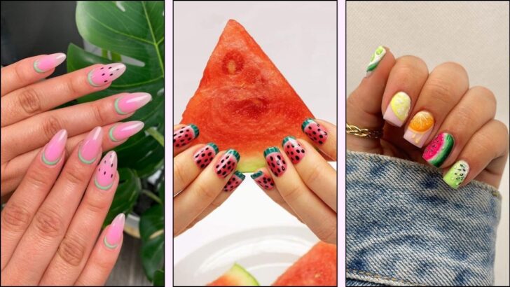 14 Watermelon Nail Art Ideas for a Refreshing Summer