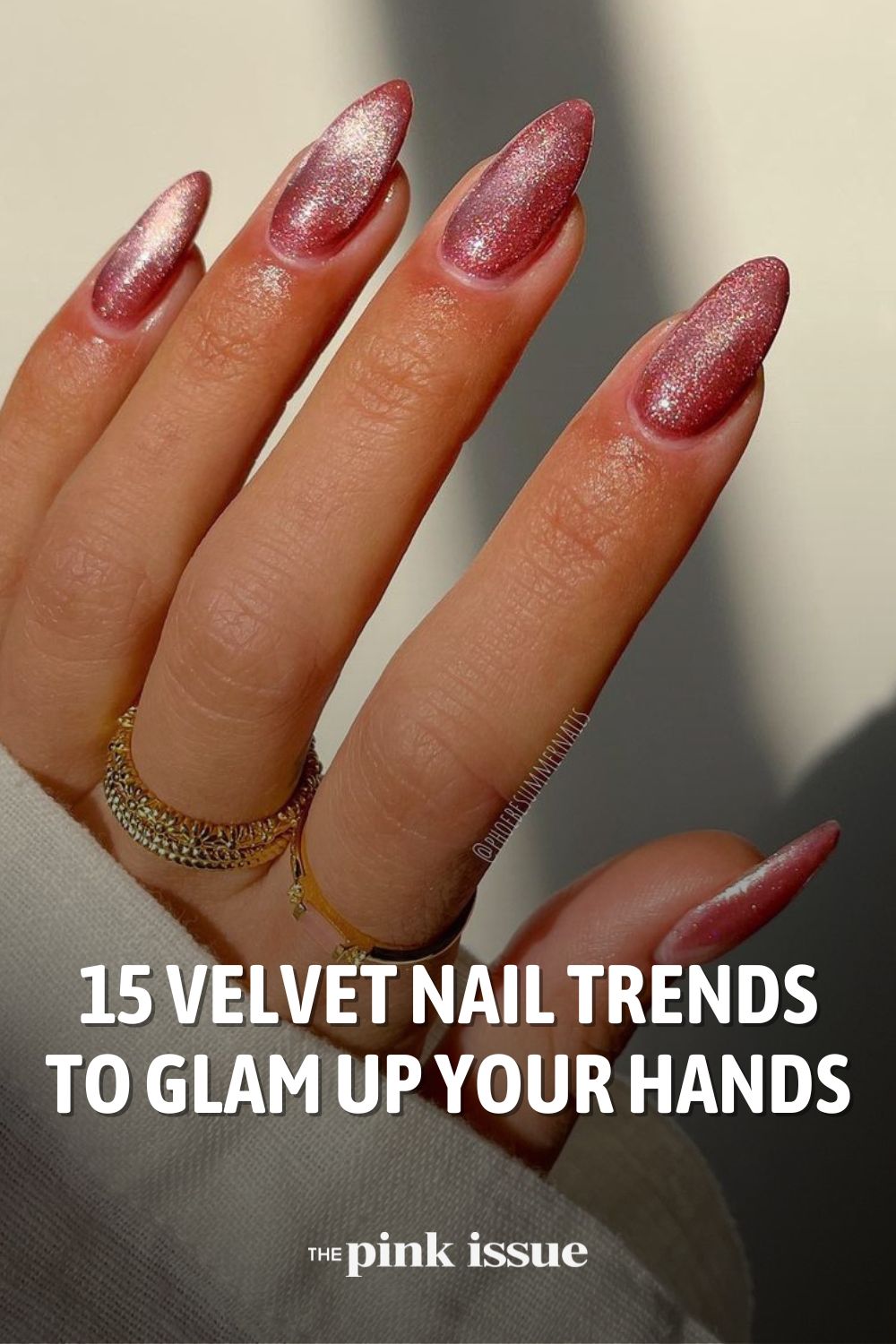 15 Velvet Nail Trends to Glam Up Your Hands pinterest