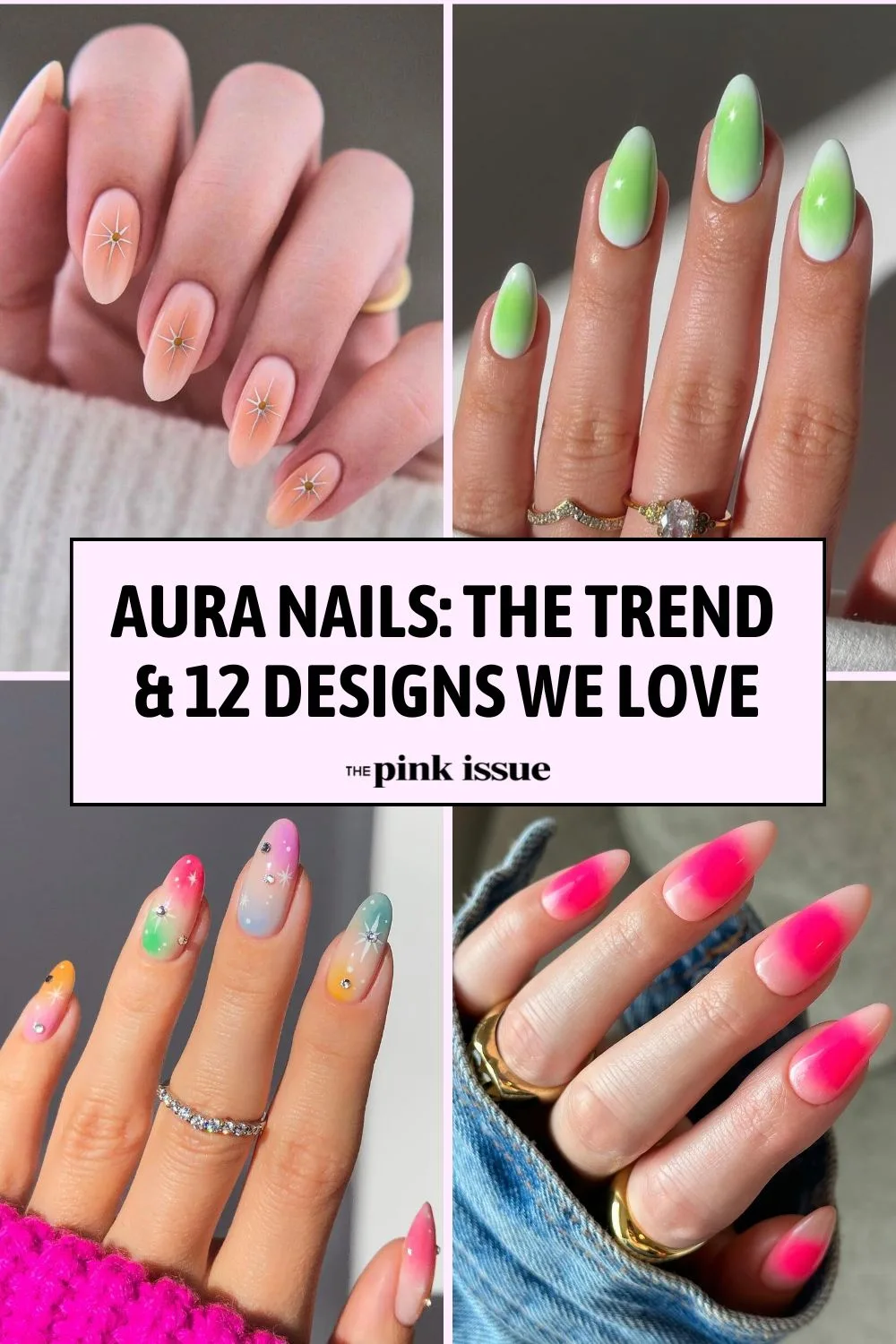 Aura Nails The Trend and 12 Designs We Love Pinterest