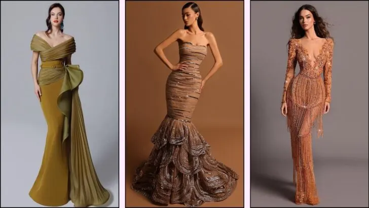 Get Inspired by These 12 Beautiful Earth-Toned Gowns