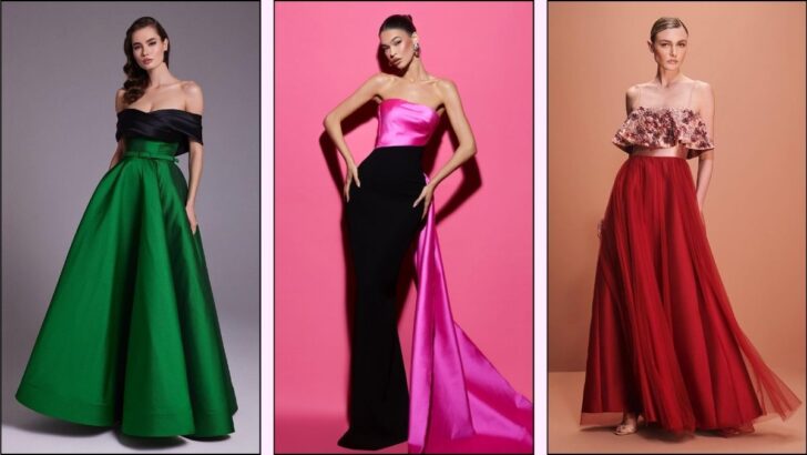 15 Two-Tone Gown Ideas That Are Total Showstoppers