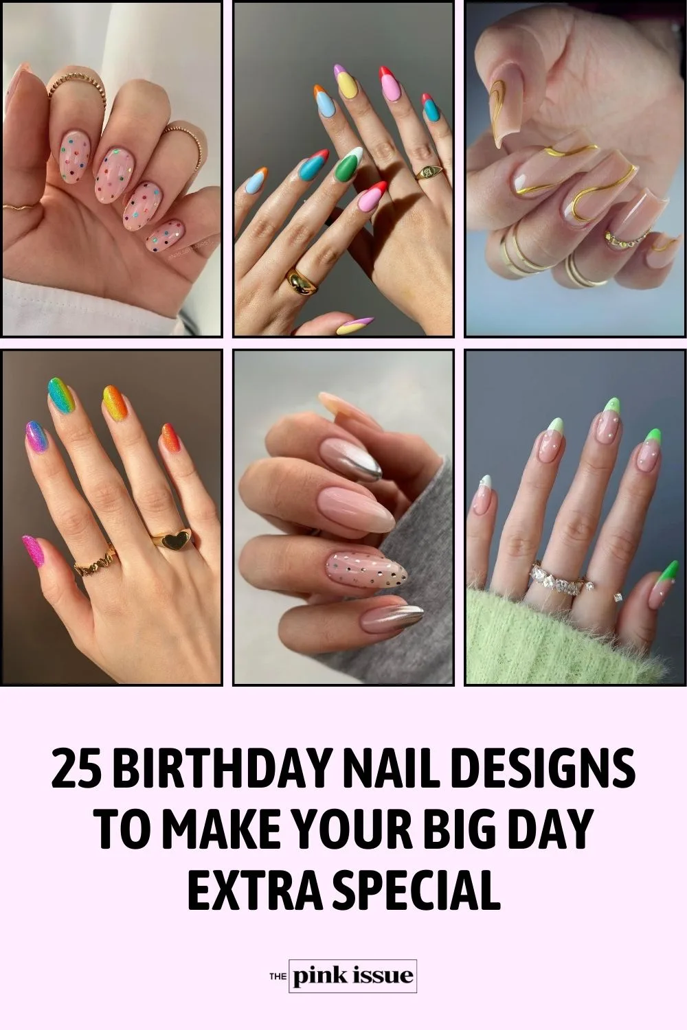 Birthday Nail Ideas Pinterest