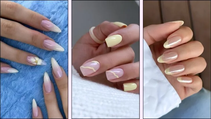 35 Fresh Butter Yellow Nail Looks You Need for 2025