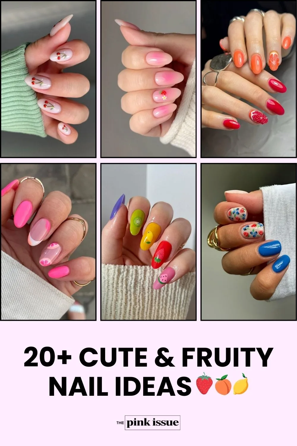 Cute Fruity Nail Ideas Pinterest