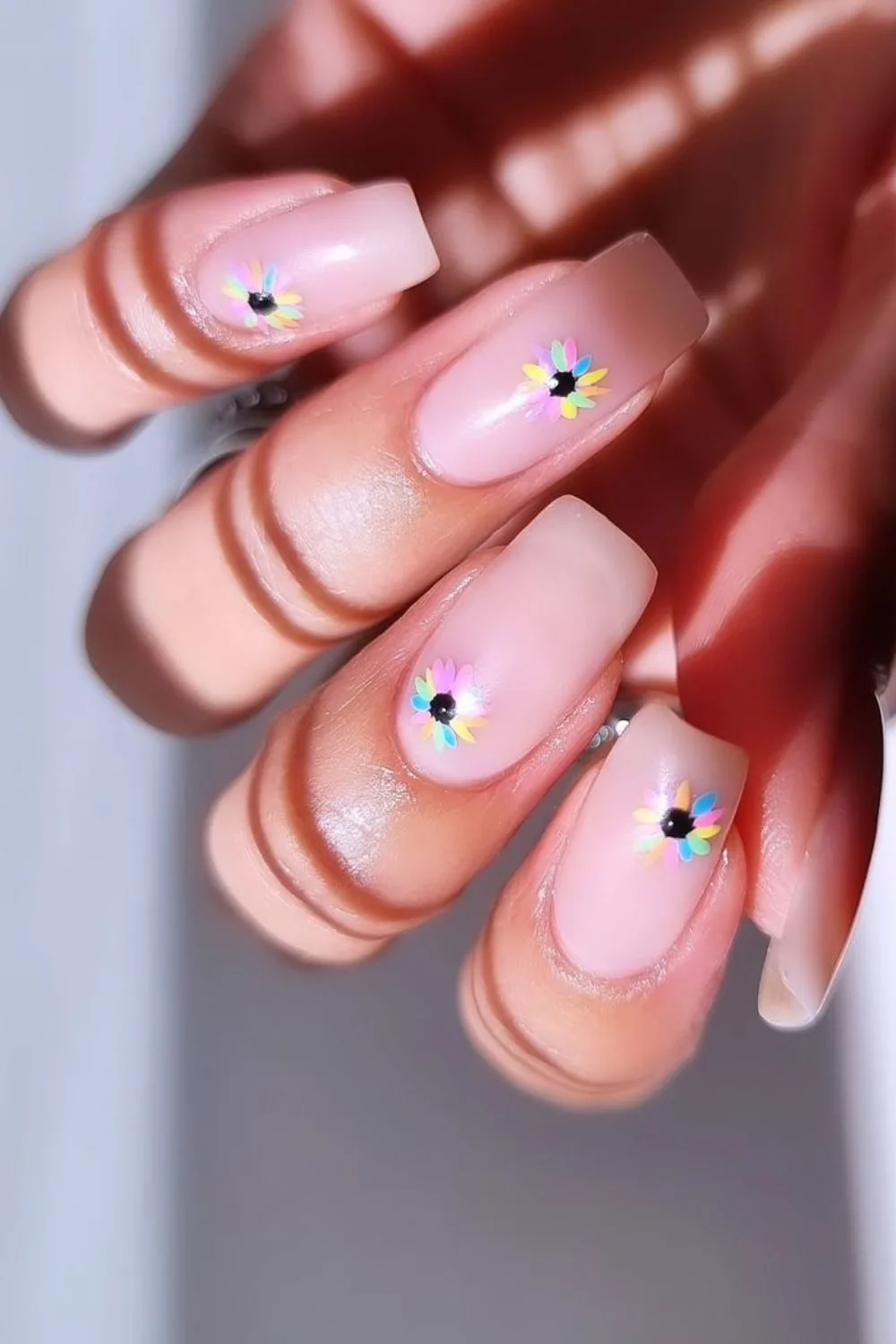 Floral nails