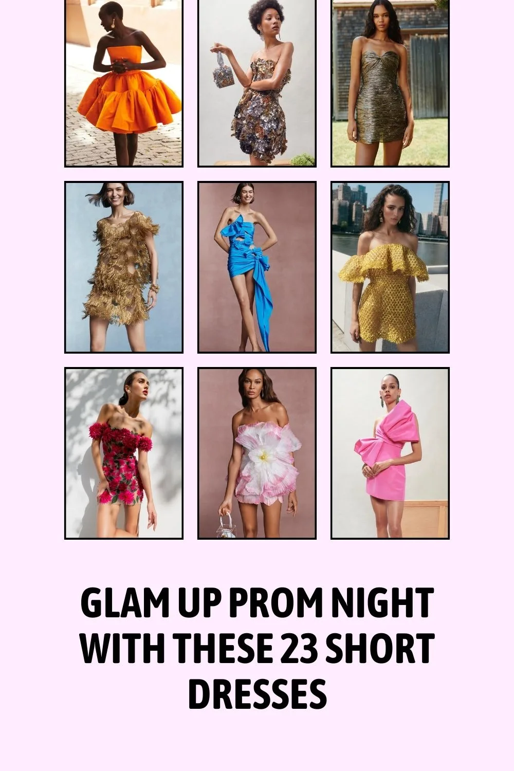 Glam Up Prom Night with These 23 Short Dresses pinterest