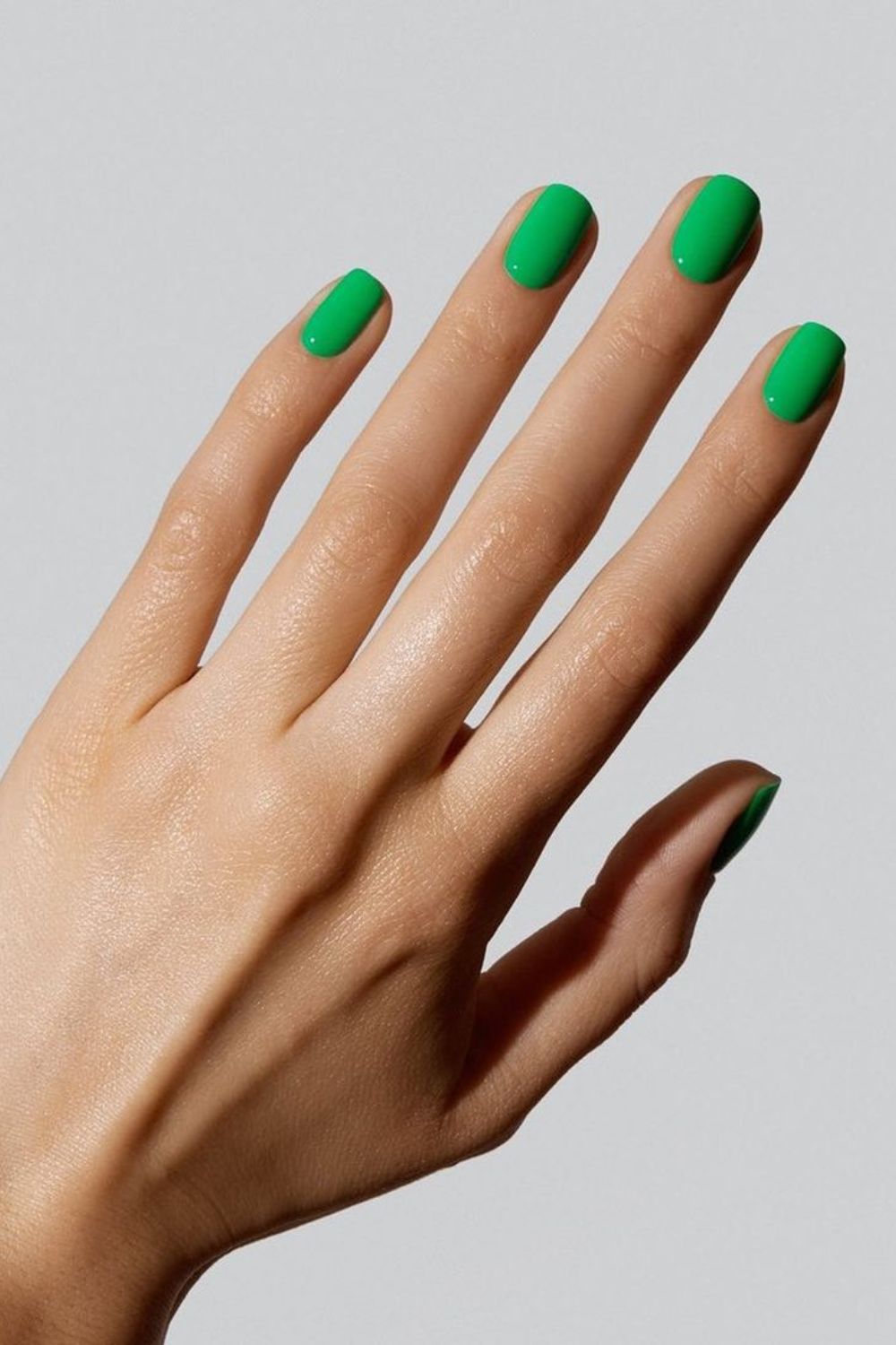 Kelly green nails