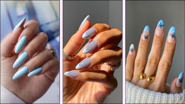 26 Light Blue Nail Ideas That Are Seriously Gorgeous