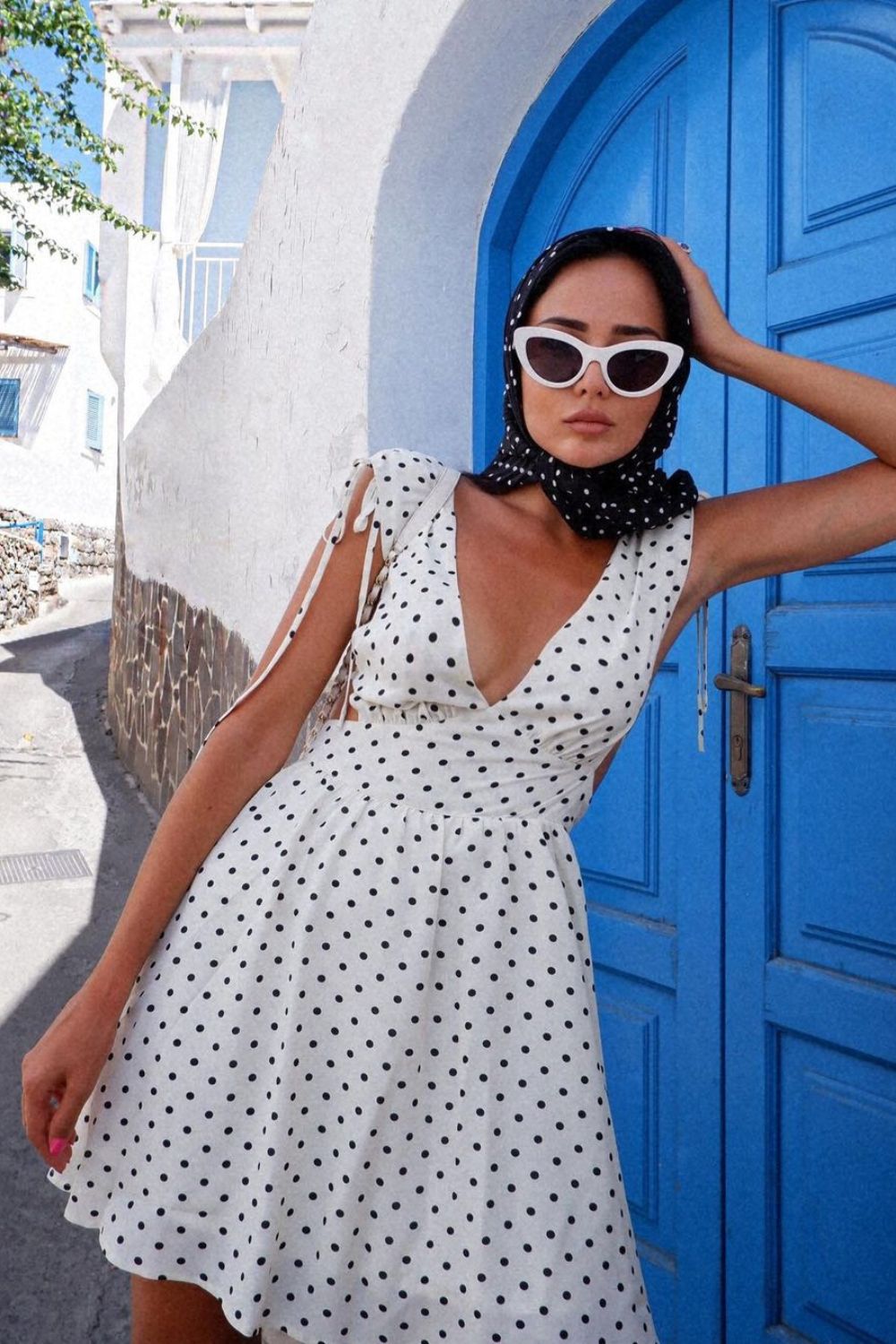 Polka dot dress