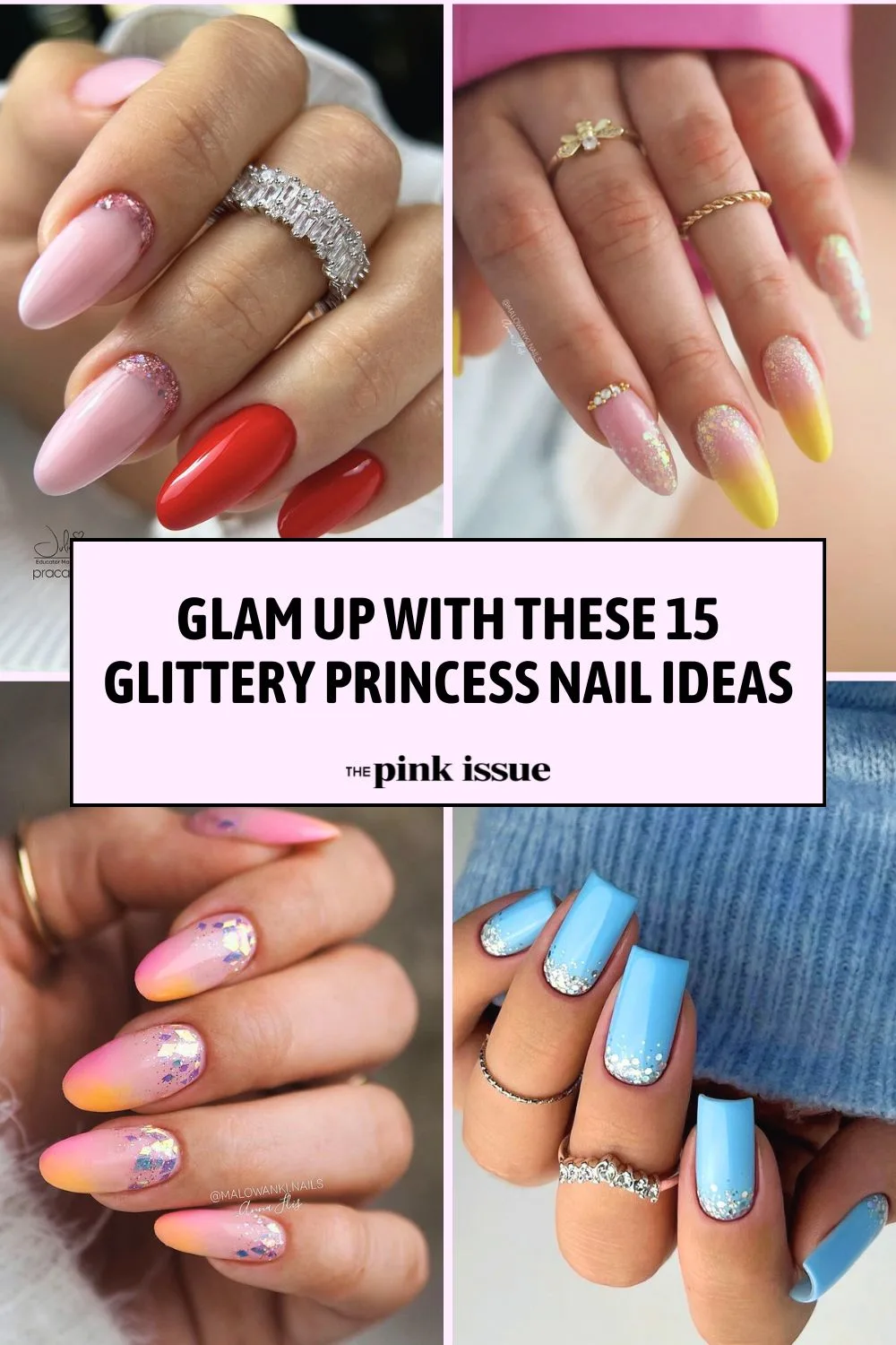 Princess nail ideas pinterest