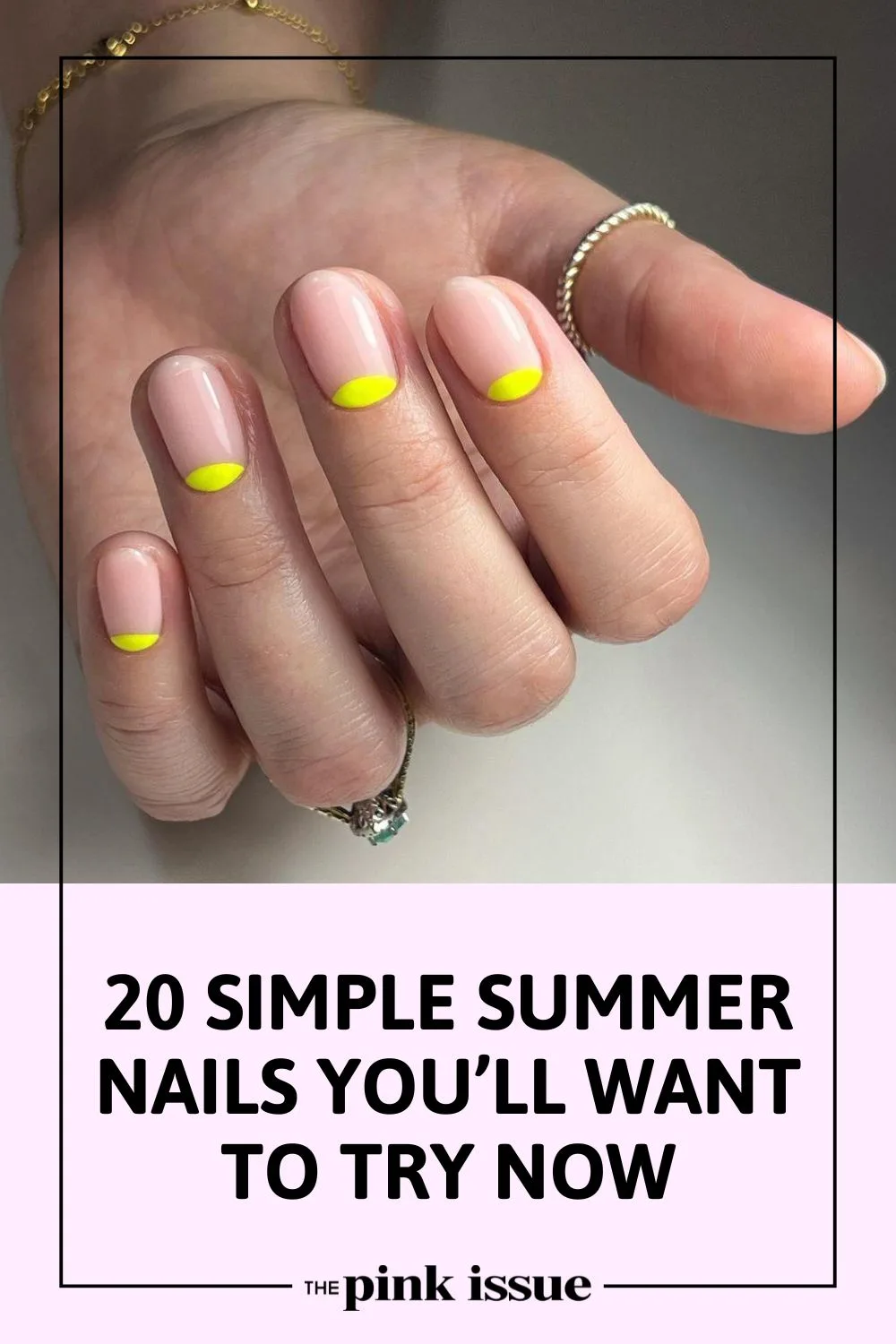 Simple Summer Nails You’ll Want to Try Now Pinterest