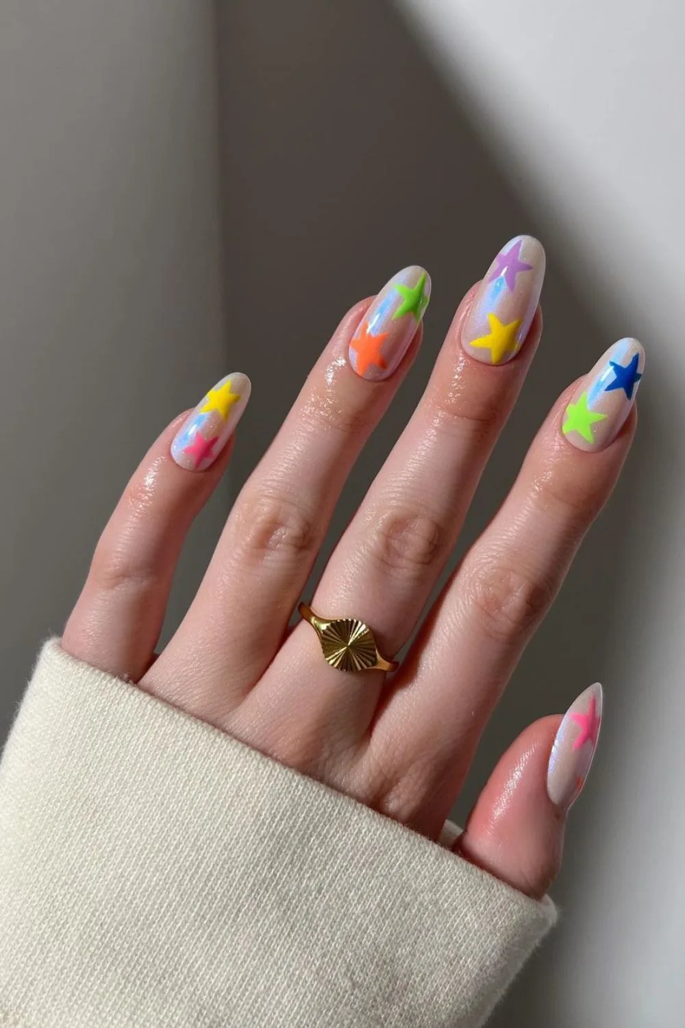 Star nail design