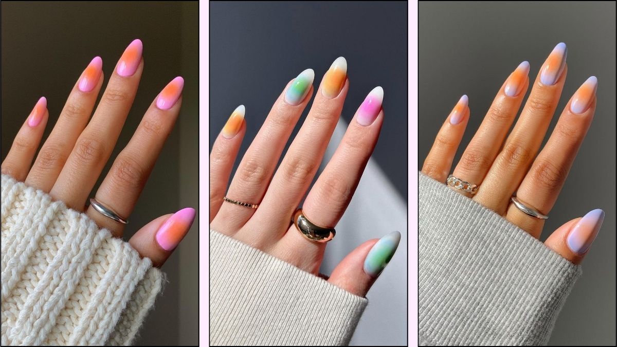 Summer aura nail ideas