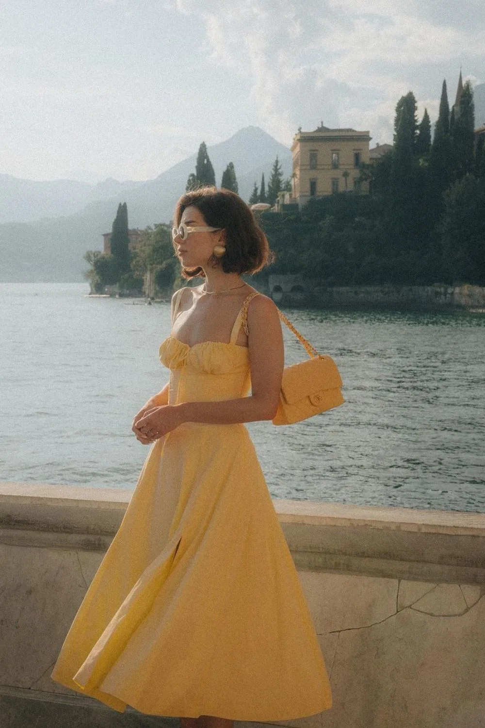 Sunny yellow dress