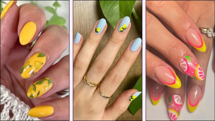 These 12 Lemon Nails Will Make Your Summer Sizzle