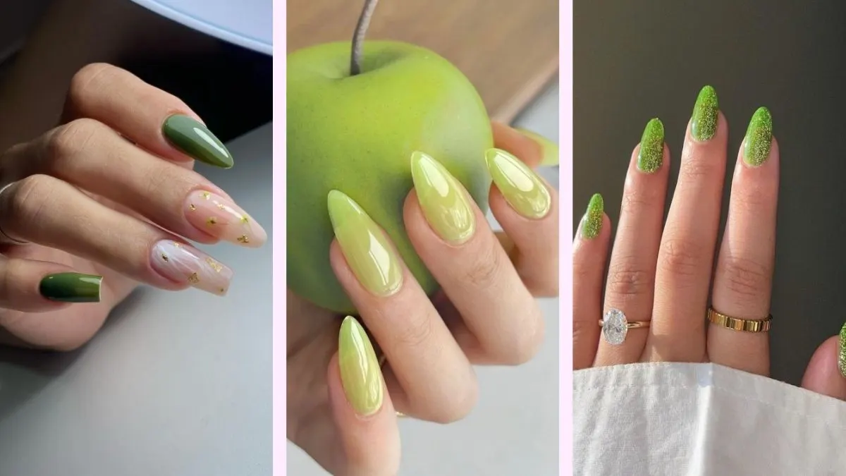 These Green Nail Designs Will Make Your Summer POP