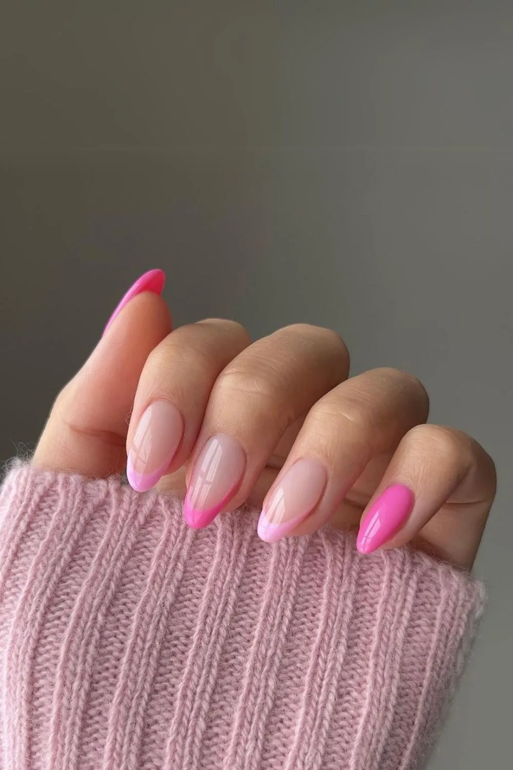 barbie pink nails