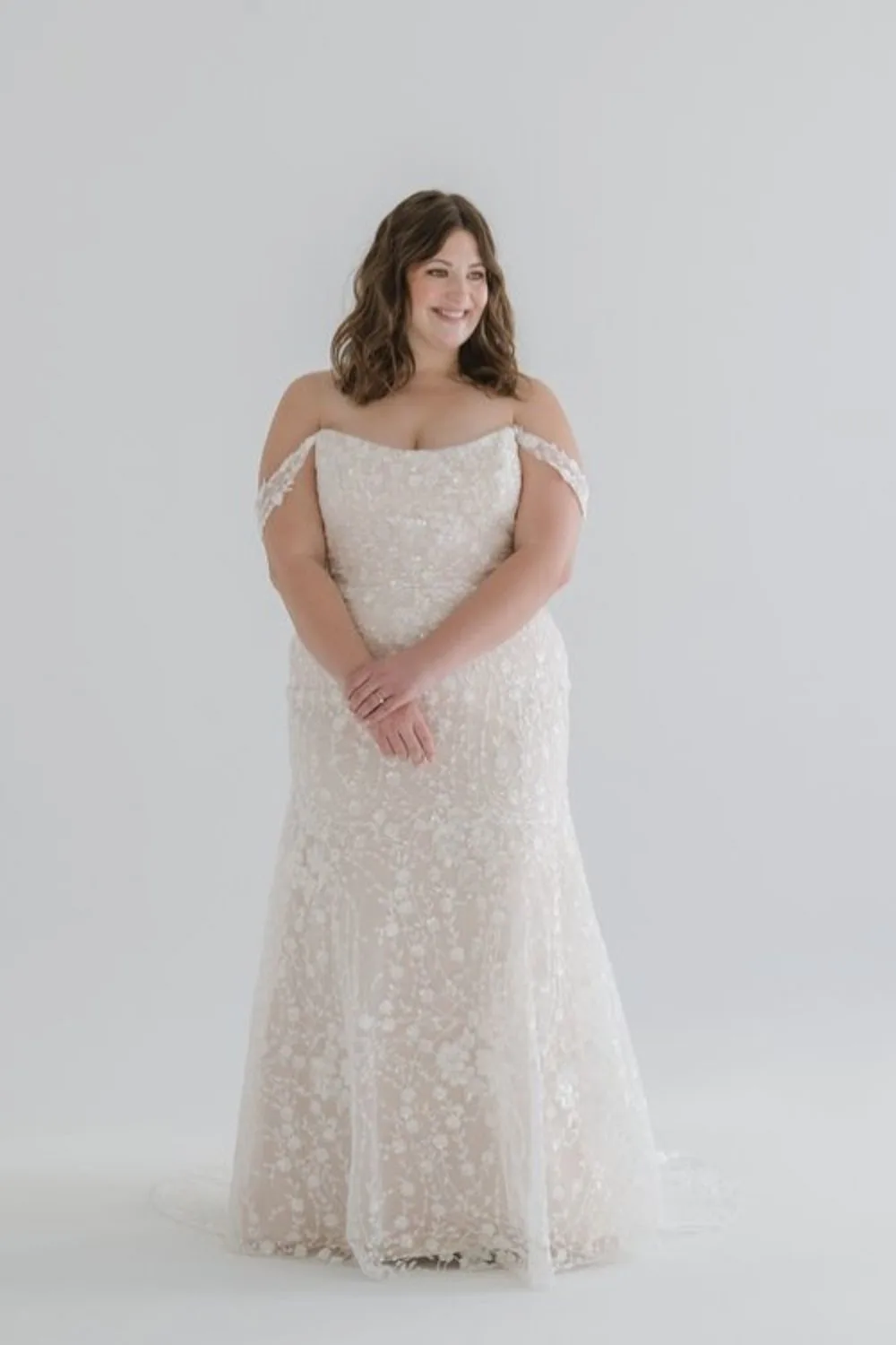 boho dress for curvy brides