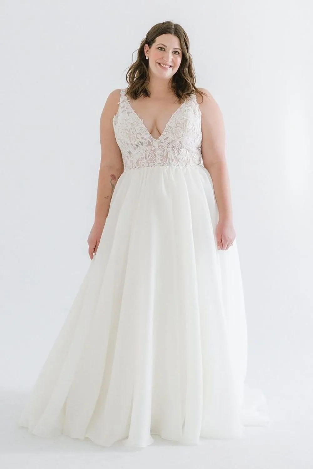 plus size wedding dress