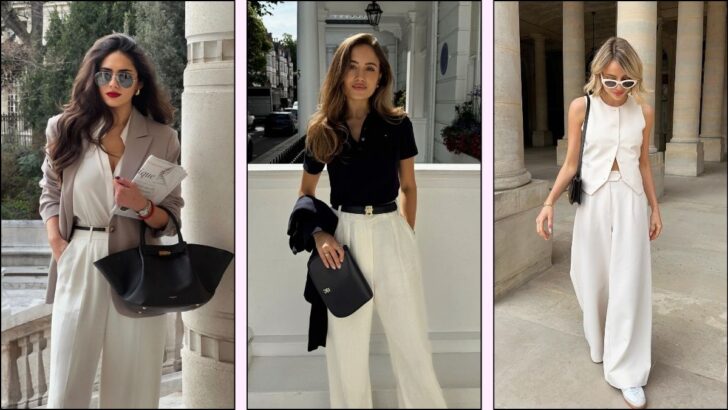 13 Stylish Ways to Wear White Pants