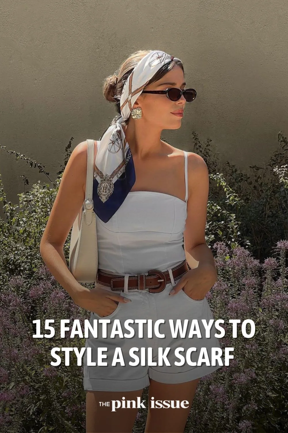 15 Fantastic Ways to Style a Silk Scarf pinterest