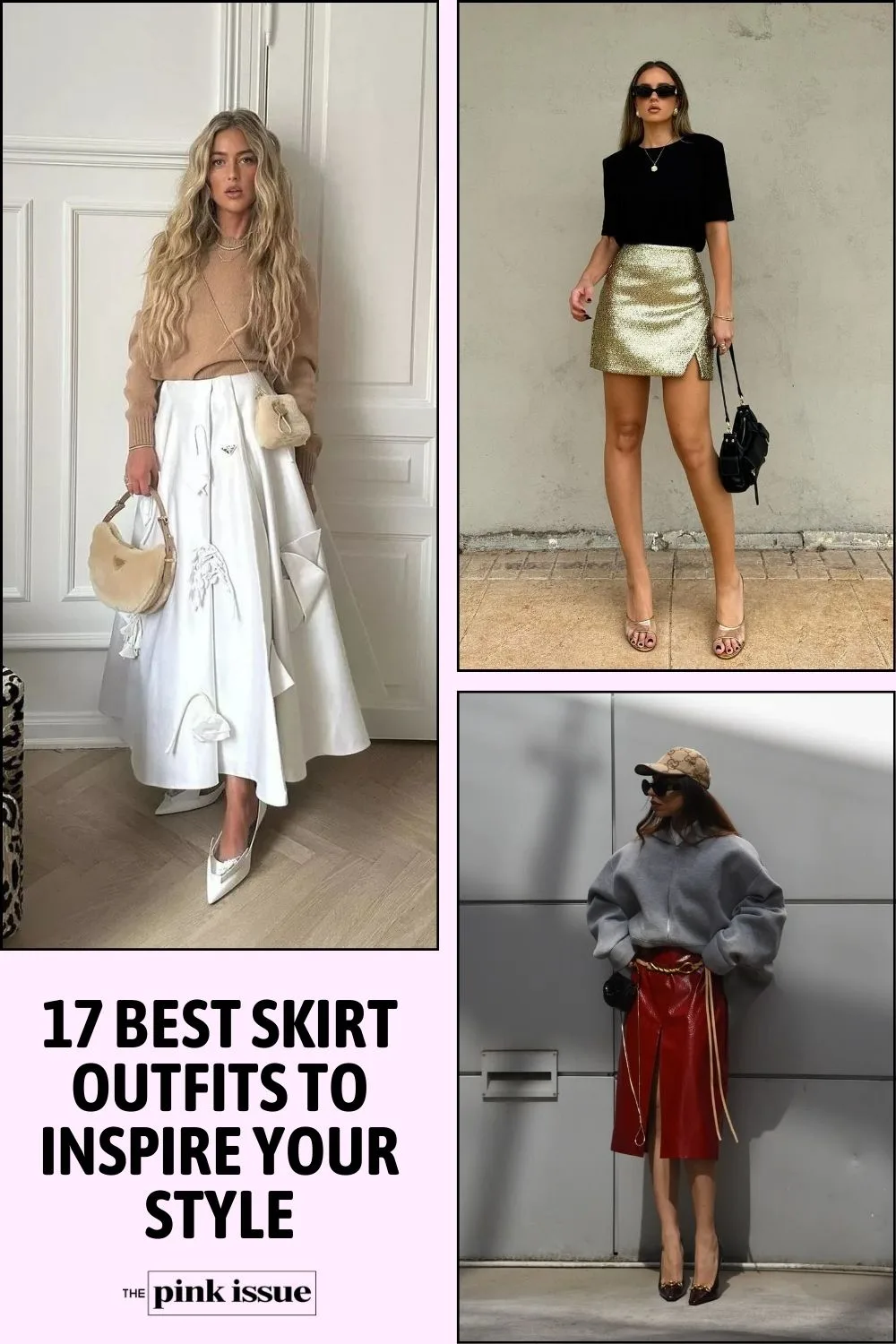 17 Best Skirt Outfits to Inspire Your Style pinterest