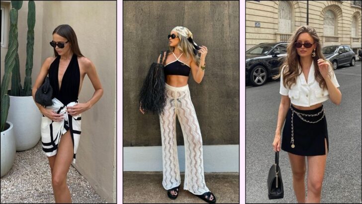 17 Black and White Summer Outfits You’ll Want to Wear Every Day