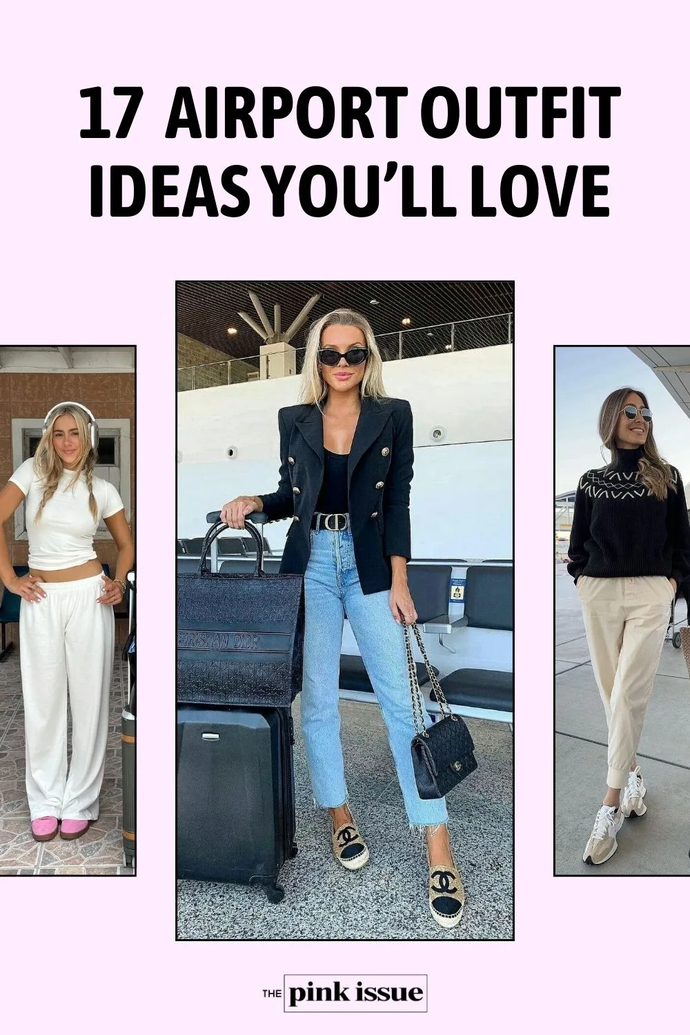 Airport outfit ideas Pinterest