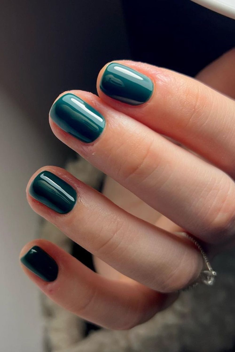 Brunswick green nails