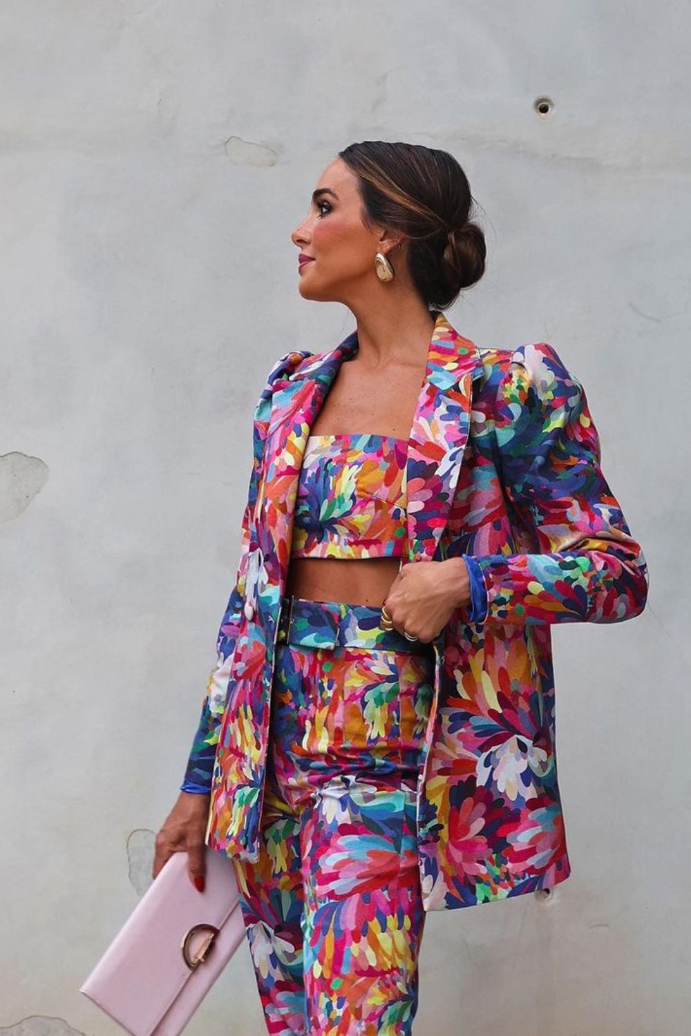 Floral suit set