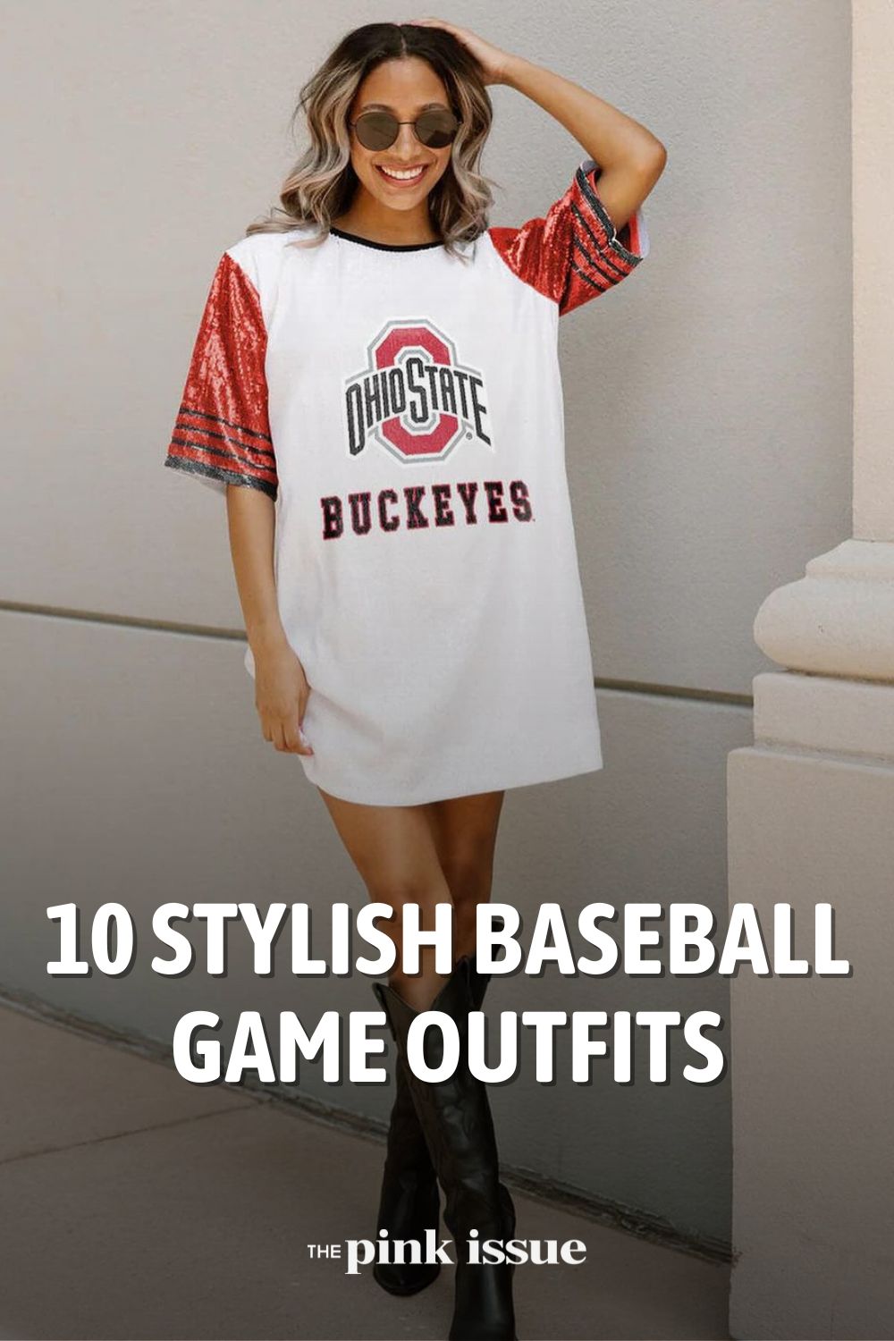 Stand Out at the Stadium with These 10 Baseball Game Outfits pinterest