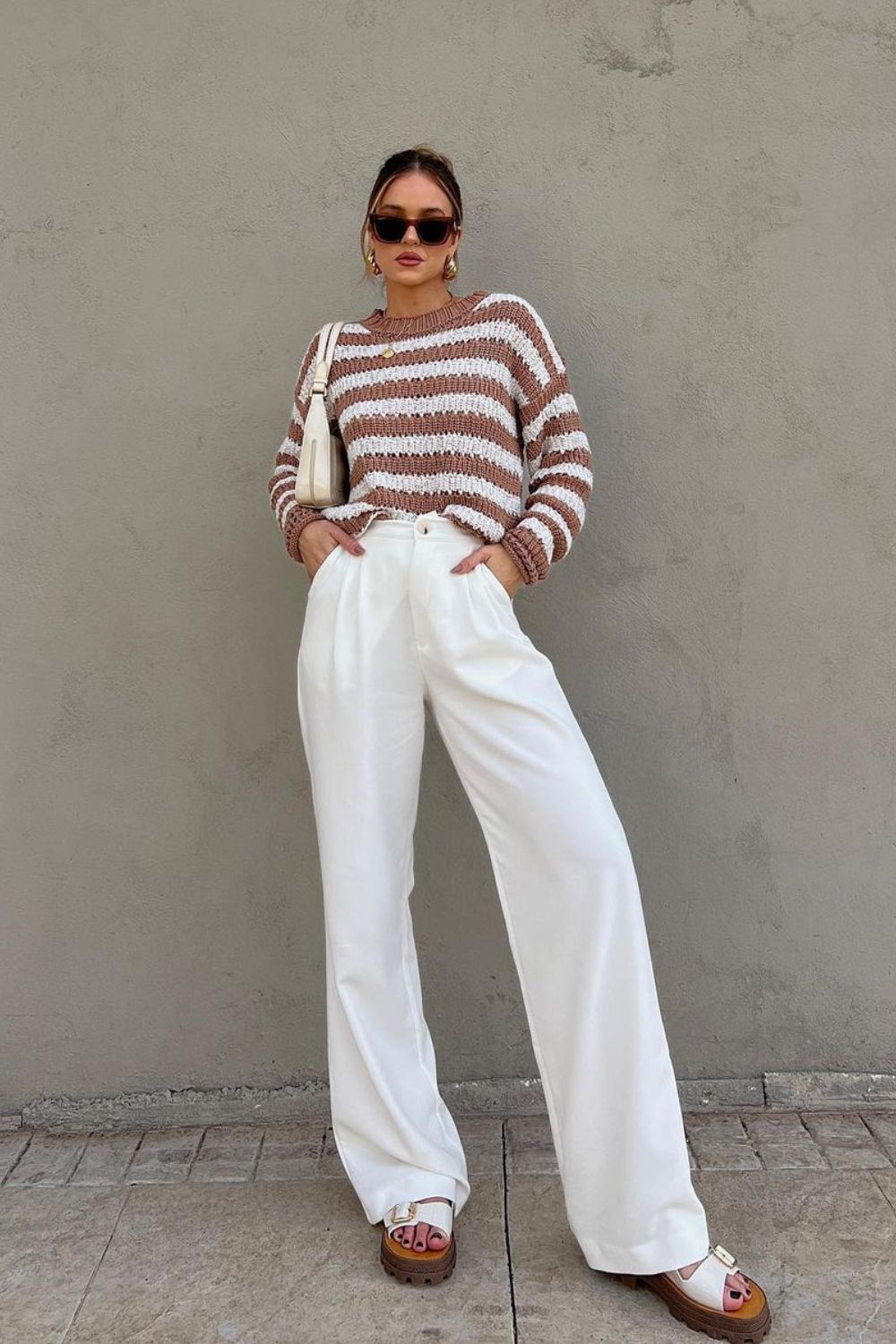 Striped Sweater with Pants