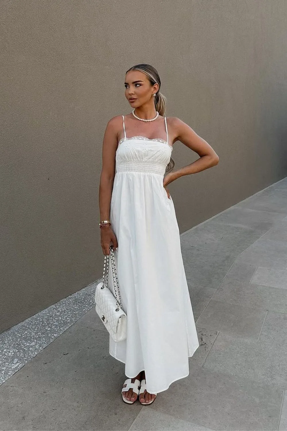 White Maxi Dress