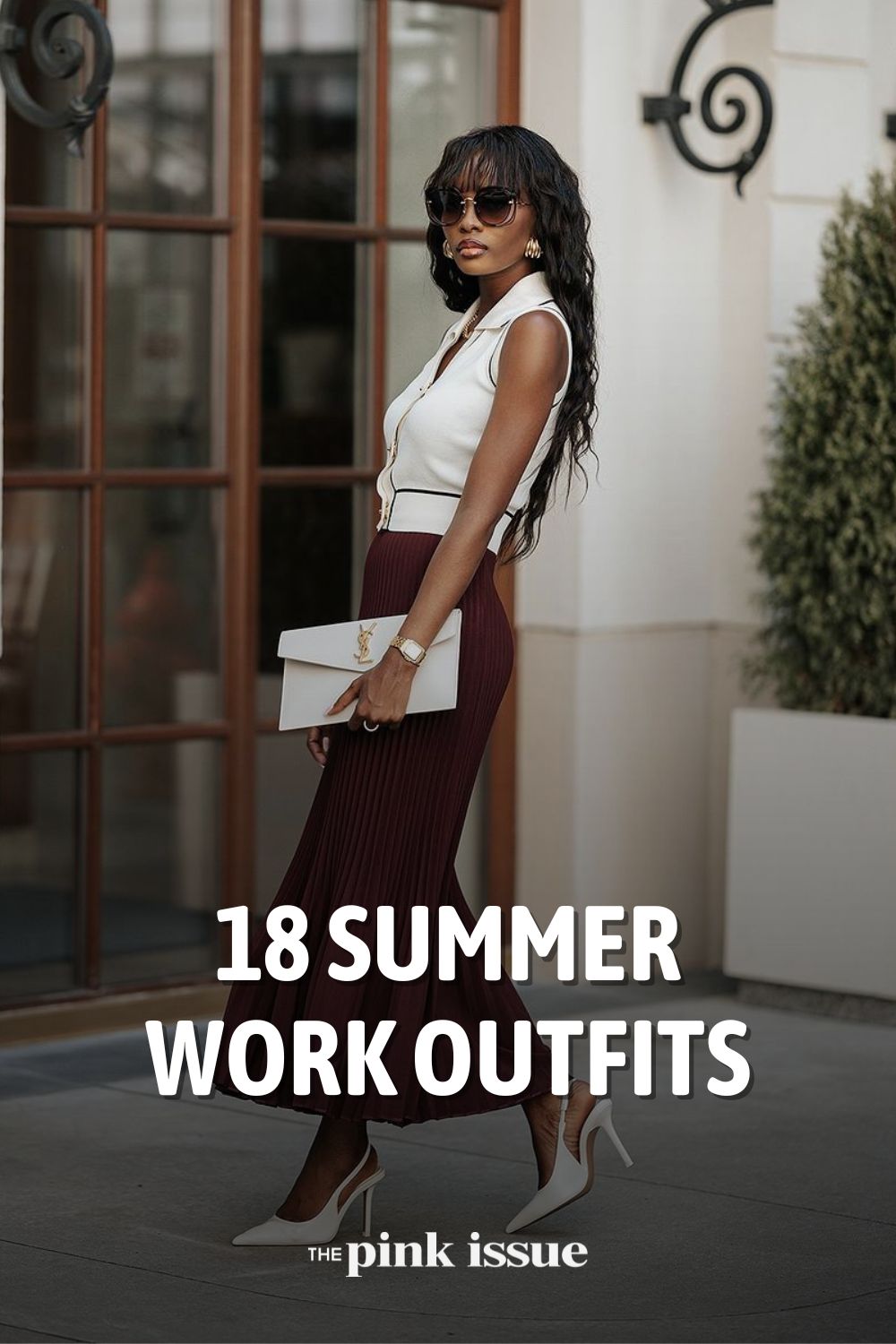 18 Perfect Summer Outfits to Slay at Work pinterest