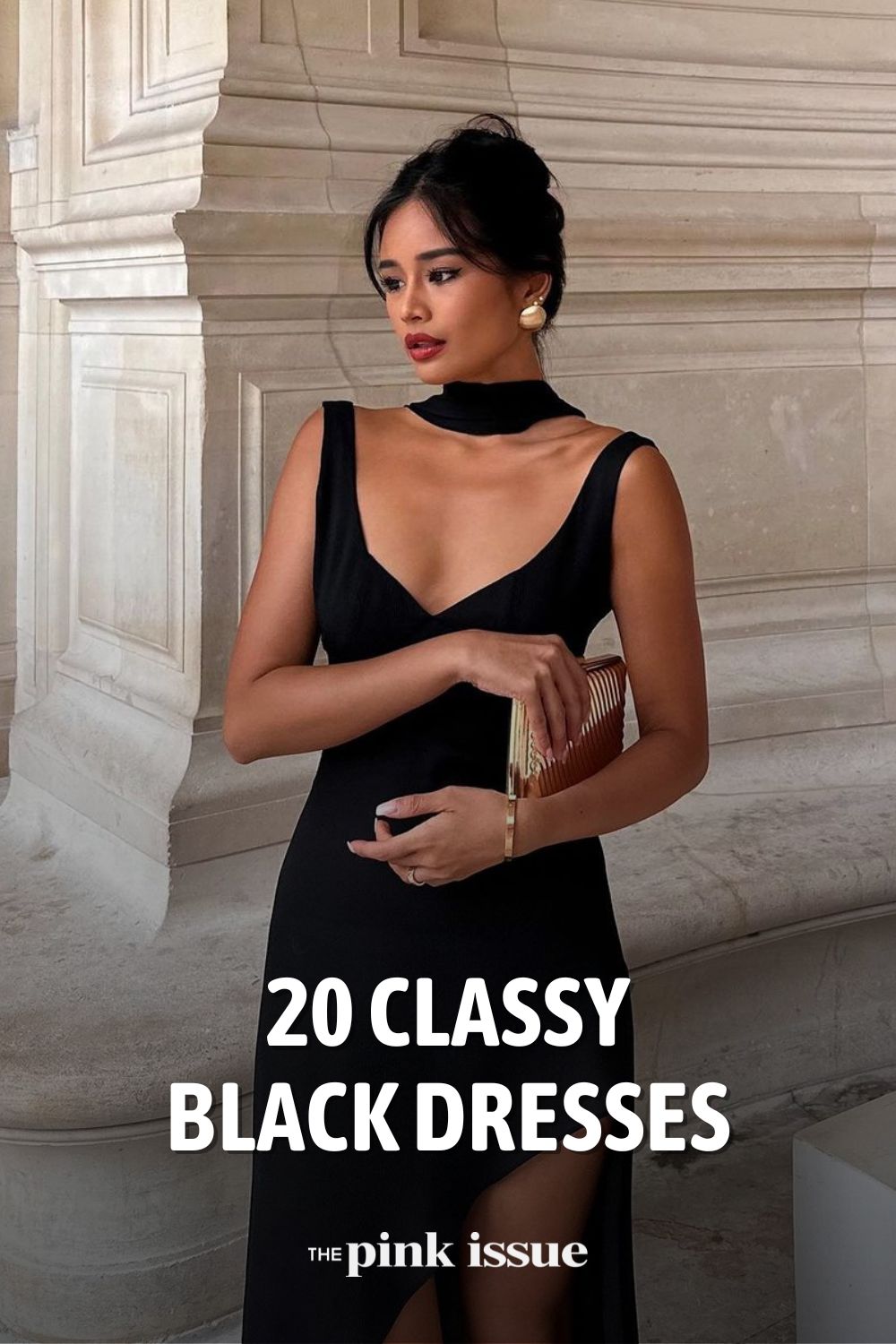 20 Black Dresses That Are the Definition of Classy pinterest