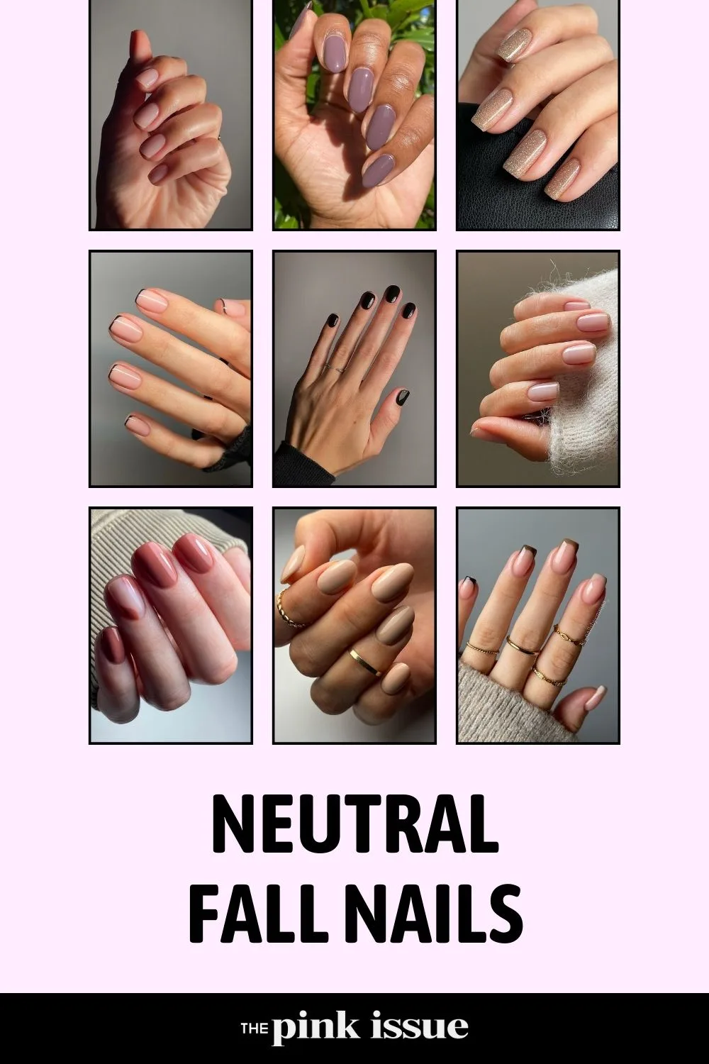 35 Neutral Fall Nails You’ll Want to Wear All Autumn Long pinterest