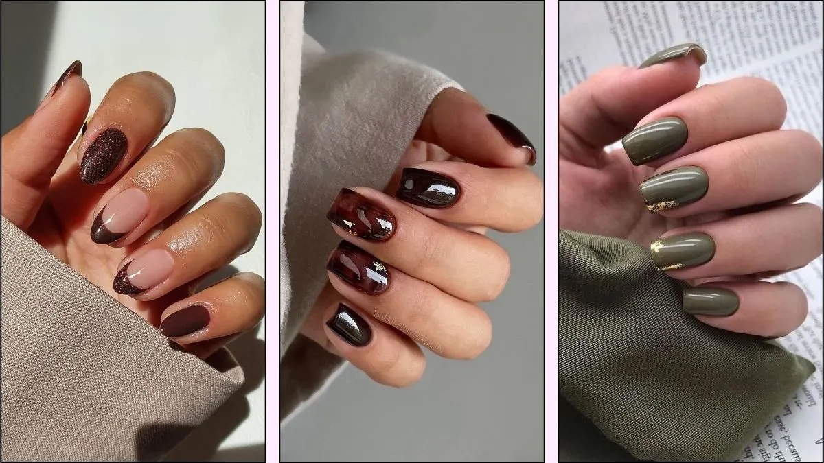 Classy fall nail ideas