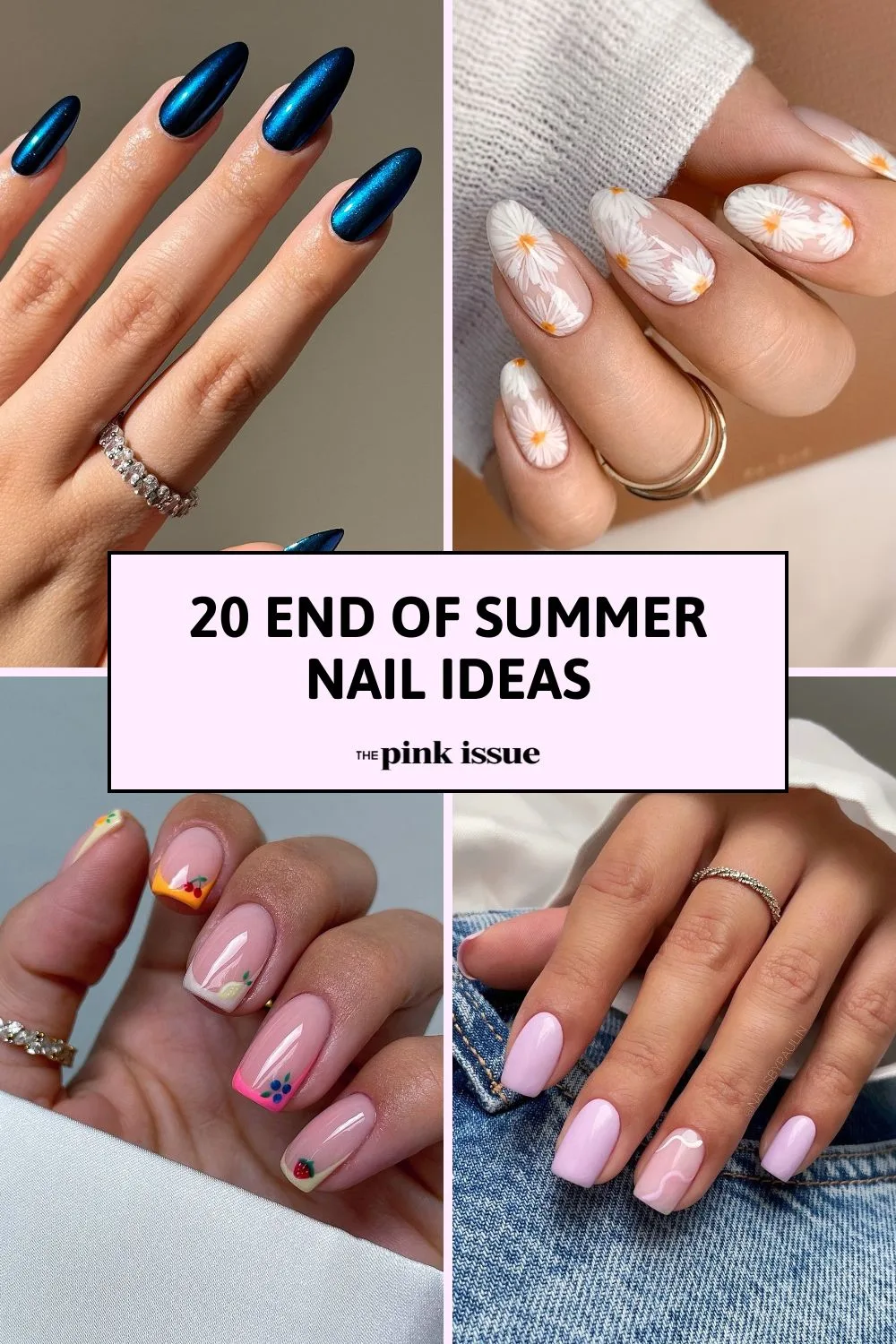 End of Summer Nail Ideas That Are Taking Over pinterest