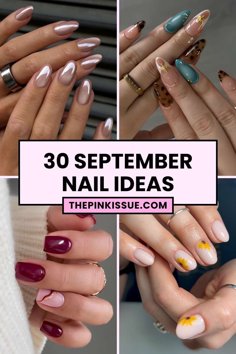 September nail ideas Pinterest